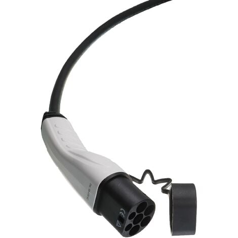vhbw Câble de recharge type 2 vers type 2 compatible avec Renault Zoe  E-Tech voiture électrique - 3 phases, 32 A, 22 kW, 10 m
