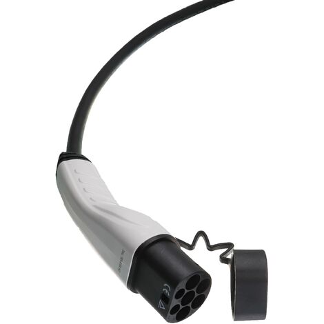 vhbw Câble de recharge type 2 vers type 2 compatible avec Dacia Spring voiture  électrique - 3