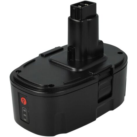 EXTENSILO 1x Batterie remplacement pour Dewalt DE9096, DE9098, DE9095, DE9039, DC9096, DE9503, DC9099 pour outil électrique (5000 mAh, Li-ion, 18 V) (1/5)