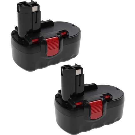 EXTENSILO 2x Batteries compatible avec Bosch 3918 3918B 52318