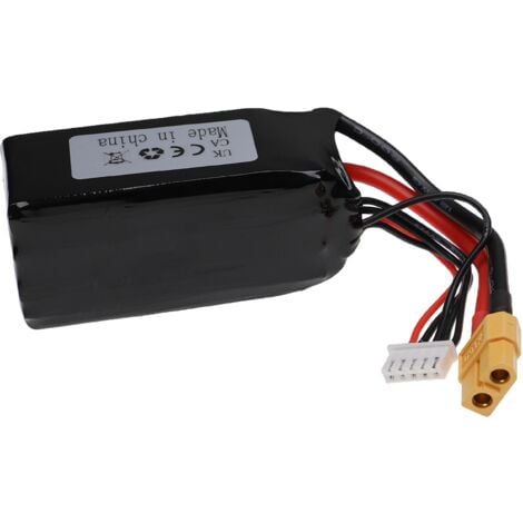 Vhbw Batterie Compatible Avec Xt Connecteur Pour Mod Le Rc Par Ex Voiture De Course Avion