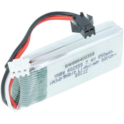 Vhbw Batterie 1500mAh 7,4V Li-Polymère Compatible Revell Speed Boat Maxi 24128 - Modélisme RC
