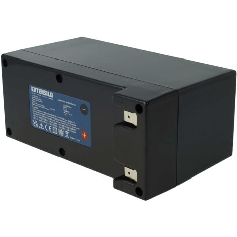 EXTENSILO Batterie compatible avec Ambrogio L200 Deluxe 2B, L200 Carbone, L200 Basic, L200 Deluxe 1B, L200 Deluxe tondeuse 9000mAh, 25,2V, Li-ion (1/5)