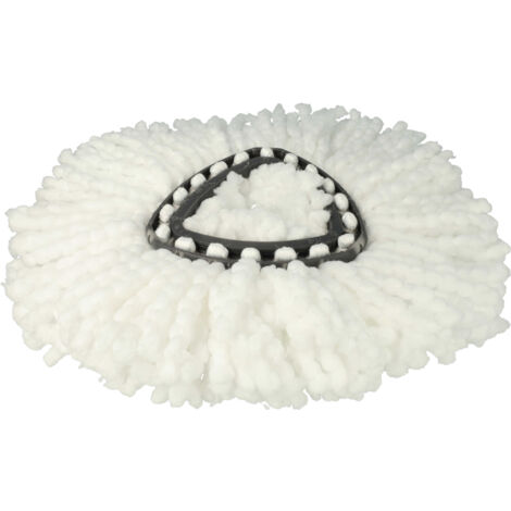 vhbw 3x Serpillères remplacement pour Vileda 152623 pour balai nettoyant - Tête de rechange, microfibre, blanc