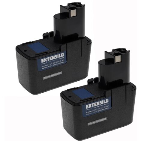 Lot De 3 Batteries 12V 3000mAh Pour Outil BOSCH B2300, Compatibles, Neuves, Société Française
