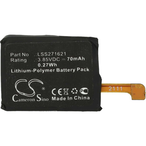 Batterie 3.85V 355mAh Pour Montre Connectée - Remplacement APP00286 - Neuf Sous Blister