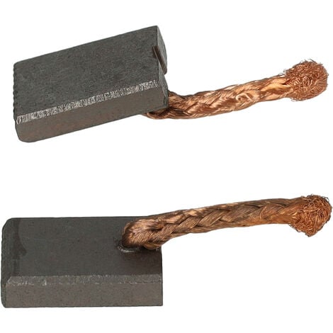 vhbw 2x balais de charbon x 10 x 13,5 mm compatible avec Bosch
