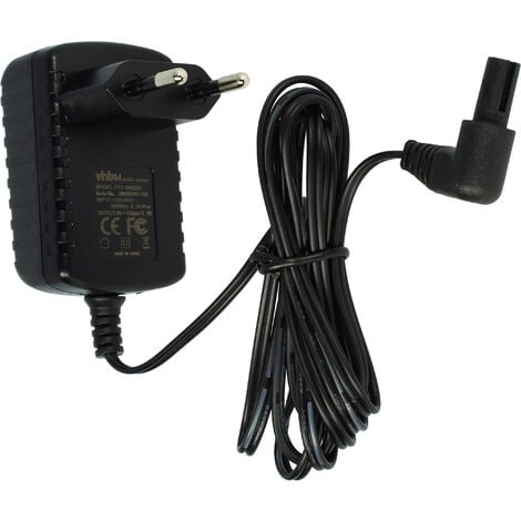 vhbw Adaptateur secteur compatible avec Black & Decker BDAS36V, BDAS36V H1, BDCS361 Type 1 outil électrique, outillage électroportatif - 200 cm
