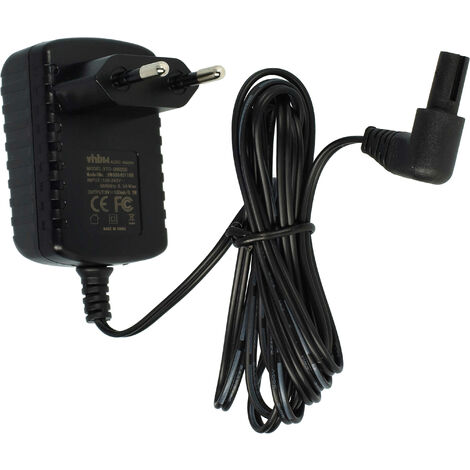 vhbw Adaptateur secteur compatible avec Black & Decker CS3651LC, CS3651LC H1, CS3652LC outil électrique, outillage électroportatif - 200 cm