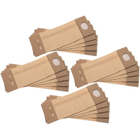 vhbw 20x Filtres turbo compatible avec Makita 9046J, 9046, BO3710, BO3700 ponceuse, ponceuse orbitale - Lot de sacs d'aspiration en papier (1/2)