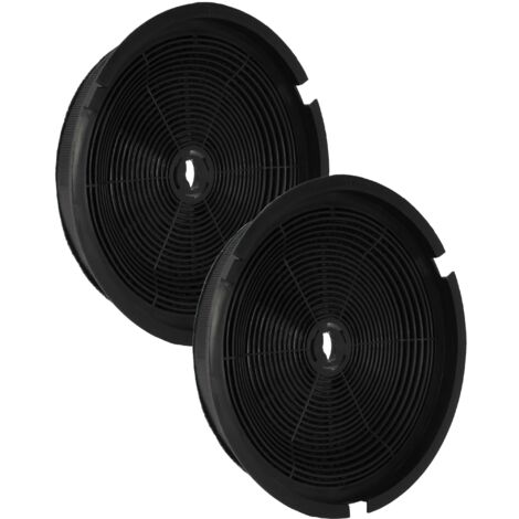 vhbw 2x Filtres à charbon actif compatible avec NT-AIR CH 105E90, KA7000-90, KA7001, TGR04/60, TLC S 90cm, TLX IX 60 hotte de cuisine (1/5)