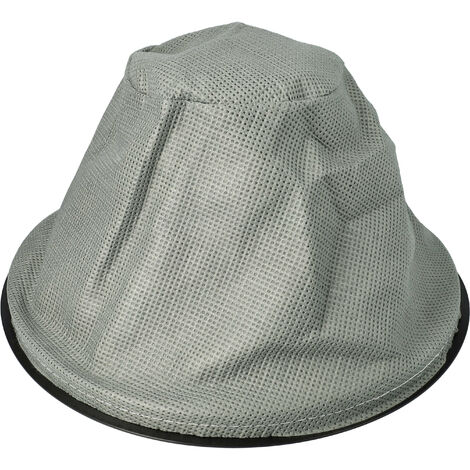 Vhbw – Filtre à sac pour aspirateur à cendres Kaminer 18L/20L – Lavable, textile, noir/gris – Remplacement efficace pour filtre HEPA (1/5)