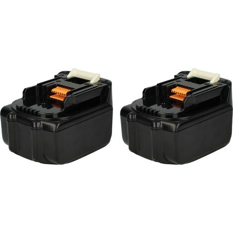 14,4 V 5AH BL1430B Batterie de remplacement pour la batterie de lithium  Makita avec LED 2 pièces