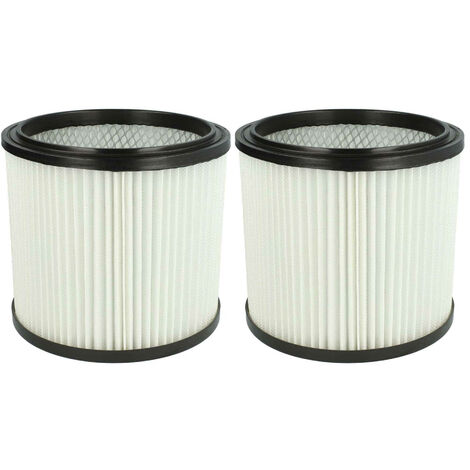 vhbw 2x Filtres ronds pour aspirateurs polyvalents, compatible avec Lavor /  Lavorwash GBX 22, GBX 32, GN 22, GN 32, GNX 22, GNX 32