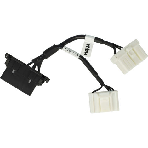 vhbw Adaptateur OBD2 20Pin / 12Pin vers OBD2 16Pin compatible avec Tesla 2012-01/2021 modèle S, modèle X voitures électriques - 20 cm (1/5)