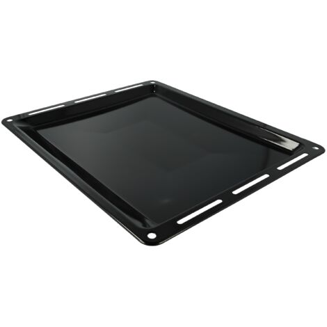 Bandeja De Horno Para Whirlpool Serie AKP - Medidas 44.5x37.5x5 Cm, Antiadherente, Esmaltada En Negro