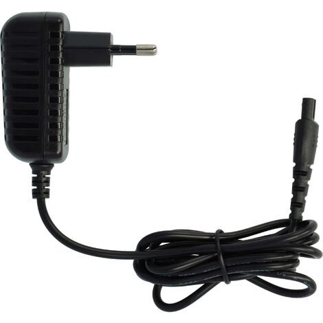 vhbw Bloc d'alimentation compatible avec Remington F-555, F4790, F5-5800, F555, F5790, F-4790, F-5790 rasoir - Câble de 140 cm