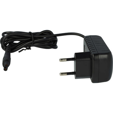 vhbw Bloc d'alimentation compatible avec Remington F-555, F4790, F5-5800, F555, F5790, F-4790, F-5790 rasoir - Câble de 140 cm
