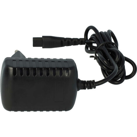 vhbw Bloc d'alimentation compatible avec Remington F-555, F4790, F5-5800, F555, F5790, F-4790, F-5790 rasoir - Câble de 140 cm