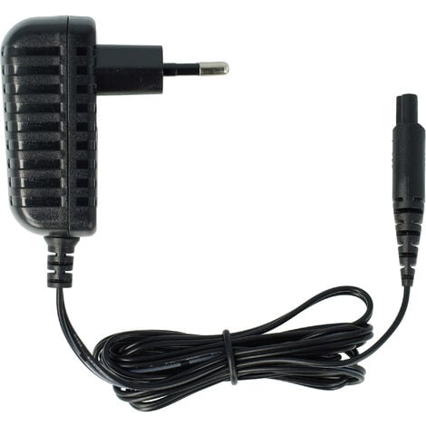 vhbw Bloc d'alimentation compatible avec Remington HC5870, HC5950, MB4900, PF7500, PF7600, PG6137, PG6170 rasoir - Câble de 140 cm