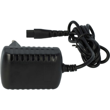 vhbw Bloc d'alimentation compatible avec Remington MS3-3500, MS3-3700, MS3-4000, MS3-4500, MS3-4700, MS5120 rasoir - Câble de 140 cm