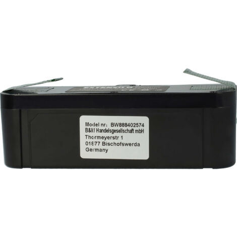 vhbw Batterie Compatible avec iRobot Roomba 896, 960, 965, 980, 985  aspirateur, Robot électroménager (5200mAh, 14,4V, Li-ION)