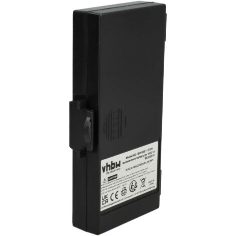 vhbw Batterie compatible avec Hetronic FBH1200, GA, GL, GR-W, TG, 70745, 68303000, 68303010, 6830303001 radio talkie-walkie (2000mAh, 9,6V, NiMH) (1/5)