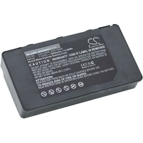 vhbw Batterie remplace Palfinger EEA10506, EEA10508 pour Télécommande Industrielle (2000mAh, 7.2V, NiMH) (1/4)