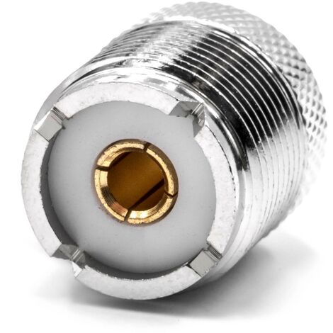 vhbw Adaptateur d'antenne PL259 compatible avec Motorola HT1250, HT10, GP88S talkie-walkie, ordinateur handheld - Connecteur coaxial d'antenne (1/3)