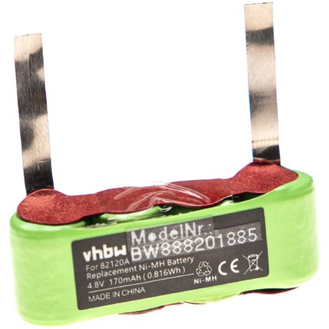 Batterie Vhbw Compatible VTech CS6325, CS6325-2, CS6325-3, CS6325-4, CS6325-5 – 800mAh 2.4V NiMH – Rechange Fiable Pour Téléphone Sans Fil