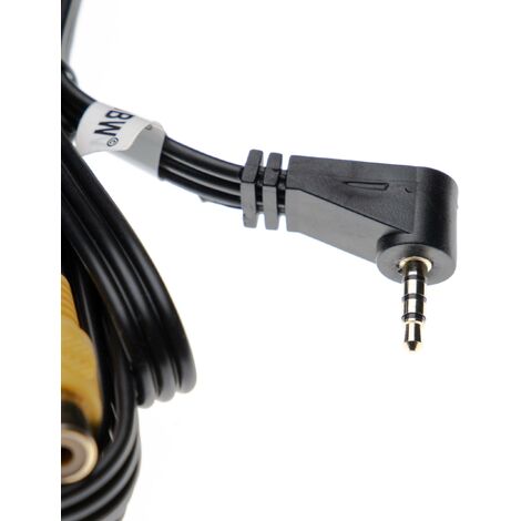 vhbw Câble patch pour guitare 30cm câble jack pour pédale d'effets
