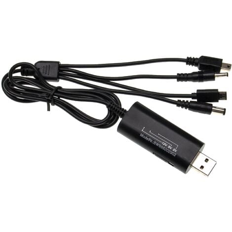 vhbw Câble chargeur USB multiple pour divers appareils tels que téléphones,  portables, smartphones - Adaptateur universel 4