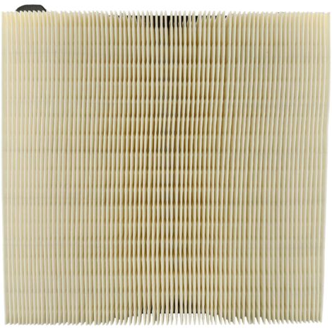 Vhbw Filtre Plissé Compatible Kärcher WD 2 Plus V-12, NT 27/1 - Filtre Aspirateur Jaune F9 Diamètre 12 Cm
