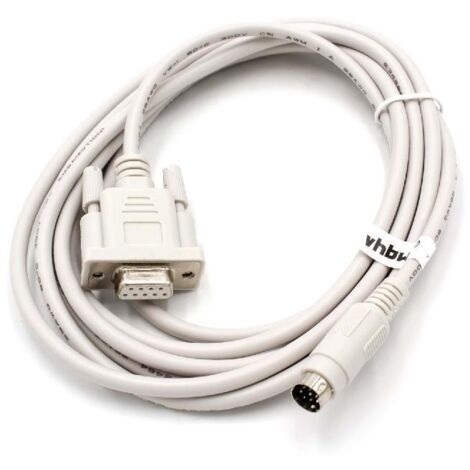 Câble Adaptateur RS-232 DB9 Pour Siemens Simatic TP/OP - Longueur 3 M - Compatible OP37, TP27, Etc. - 4