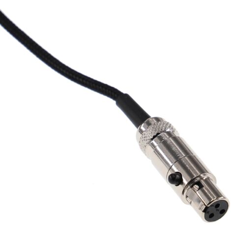 Câble Audio Vhbw Pour Casque AKG K240 Studio – Jack 3,5 Mm Vers 6,3 Mm – 3 M – Noir