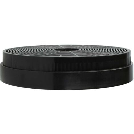 vhbw 2 x actieve koolstoffilter compatibel met Klarstein 10034098, 10034099, 10034100, 10034101, 10034102, 10034104, 10034107 afzuigkap - 17,5 cm