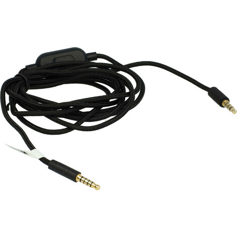 Vhbw Câble audio AUX compatible avec JBL S700 casque - Avec prise jack 3,5  mm