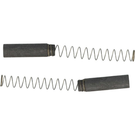 Balais Charbon De Rechange 7x13x17 Mm Pour Outils Électriques Hitachi - Lot De 2 Avec Ressorts, Compatible Référence 999-071