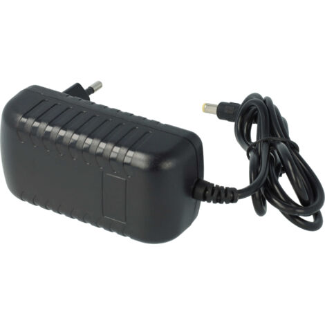 vhbw Bloc d'alimentation compatible avec Line 6 AMPLIFi FX100, TT, 30 téléphone fixe - Câble de 110 cm