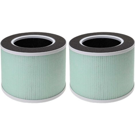 Vhbw 2x Luftfilter Für Renpho RP-AP088B Luftreiniger – 4-fach Kombifilter HEPA 13 + Aktivkohle + Vorfilter, 18,6 Cm Durchmesser