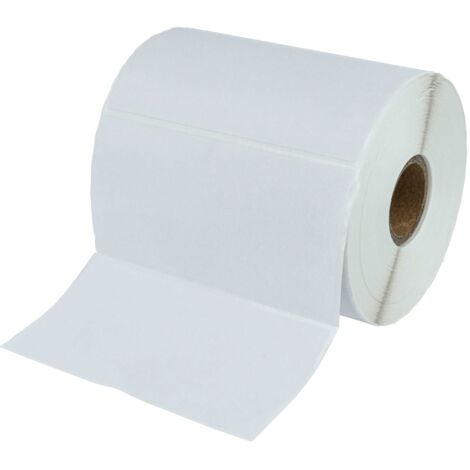 Rouleau étiquettes Thermiques 76,2x101,5mm - Compatible Zebra TLP2844 TLP3642 - 500 étiquettes Par Rouleau
