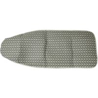 vhbw Housse de table de repassage compatible avec Laurastar Lift Plus, Compact planche à repasser gris / blanc