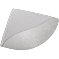Lot De 6 Filtres Coniques G3 Blancs Pour Ventilation Vallox GEO - Remplacement Réf. 1765 / 394302 - Longueur 50 Cm - 10