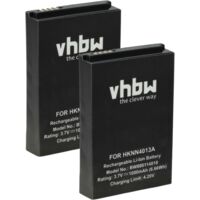 10x Batteries remplace Motorola BT110, BT110, BT60 pour radio talkie-walkie Motorola- 2000mAh 3,7V Li-polymère | 889007452