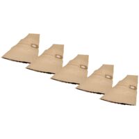 vhbw 50x Sacs compatible avec Nilfisk VP930 PRO HEPA, VP930 PRO HEPA HF aspirateur - papier, 95,5cm x 17cm couleur sable
