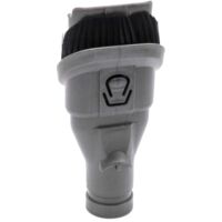 vhbw Brosse combinée 2-en-1 Brosse pour meubles Pinceau suceur compatible avec Dyson V6 Animal Pro Excl., V6 Animal Pro + aspirateur - 7cm
