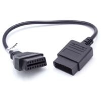 Adaptateur Scanner Diagnostic OBD2 Femelle 16 Broches Vers OBD1 30 Broches Mâle - Compatible Iveco Camions