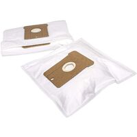 vhbw 10x Sacs compatible avec Singer Supertronic 5 aspirateur - 30cm x 18,5cm blanc