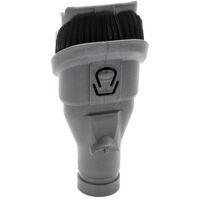 vhbw Brosse combinée 2-en-1 Brosse pour meubles Pinceau suceur compatible avec Dyson SV03, HH 08 09433-01, Digital Slim Up Top aspirateur - 7cm