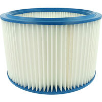 vhbw Cartouche filtrante compatible avec Nilfisk / Alto IVB 5M, IVB 7M, IVB 961-0L, IVB 963-2M aspirateur - Filtre pour particules fines
